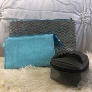 Lancôme makeup case / Inis makeup case / Royal standard jewelry case NWT